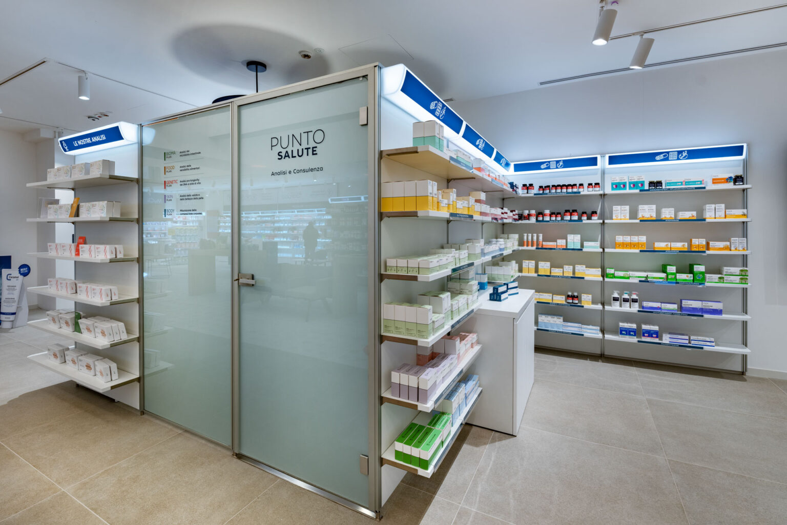 spazio consulenza farmacia con sistema one®